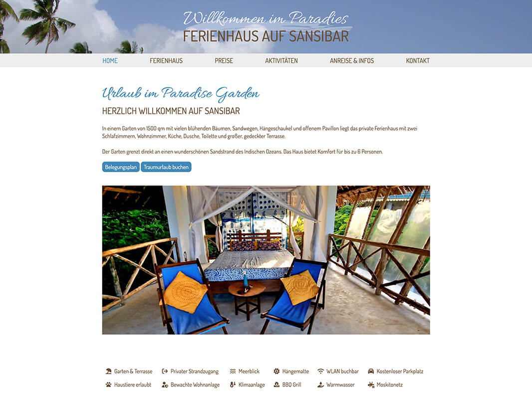 Ferienhaus Sansibar, Sansibar